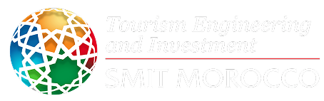 SMIT Morocco logo with colorful globe and text 'Tourism Engineering and Investment'